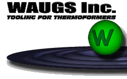WAUGS, Inc. Tooling for Thermoformers Logo